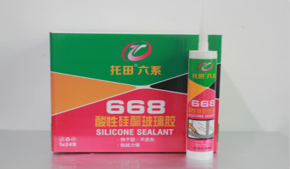 托田六系酸性硅酮玻璃胶-668