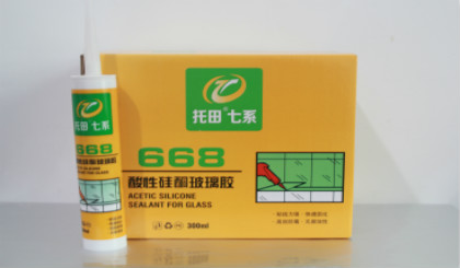托田七系酸性硅酮玻璃胶-668